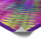 Blume Eintritt Poster (Ecke)