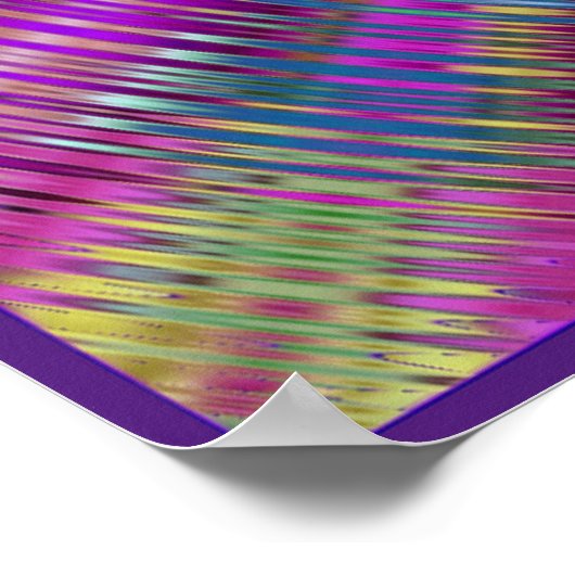 Blume Eintritt Poster (Ecke)