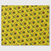 Blume, einzigartiges, glänzendes Verpackungspapier Geschenkpapier (Flach)