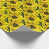 Blume, einzigartiges, glänzendes Verpackungspapier Geschenkpapier (Ecke)