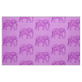 Blume Elefant - Amethyst lila Stoff (Fat Quarter (45,7 x 55,9 cm))