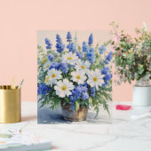 Blume Elegantes Wasser Acrylschild (Hochzeit)