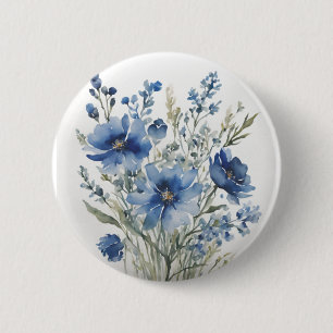 Blume Elegantes Wasser Button