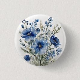 Blume Elegantes Wasser Button