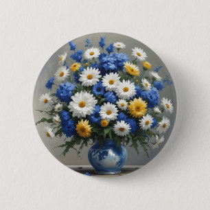 Blume Elegantes Wasser Button