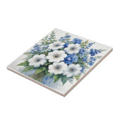 Blume Elegantes Wasser Fliese (Seite)