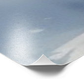 Blume Elegantes Wasser Fotodruck (Ecke)