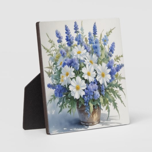 Blume Elegantes Wasser Fotoplatte (Vorderseite)