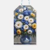 Blume Elegantes Wasser Geschenkanhänger (Rückseite)