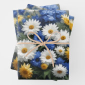 Blume Elegantes Wasser Geschenkpapier Set (Beispiel)