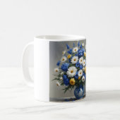 Blume Elegantes Wasser Kaffeetasse (Vorderseite Links)