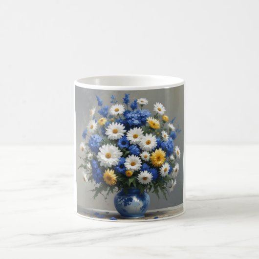 Blume Elegantes Wasser Kaffeetasse (Mittel)
