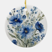 Blume Elegantes Wasser Keramik Ornament (Hinten)