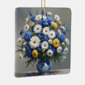 Blume Elegantes Wasser Keramikornament (Rechts)