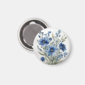 Blume Elegantes Wasser Magnet (Vorderseite/Rückseite)
