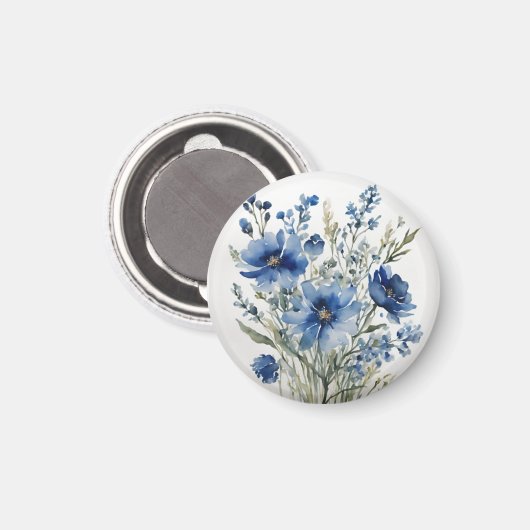 Blume Elegantes Wasser Magnet (Vorderseite/Rückseite)
