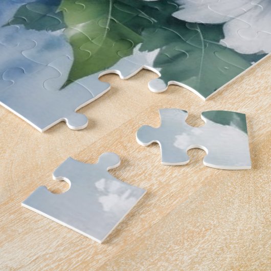 Blume Elegantes Wasser Puzzle (Seite)