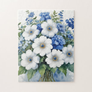 Blume Elegantes Wasser Puzzle