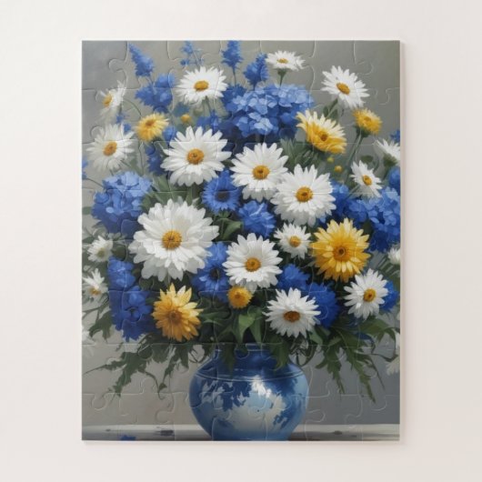 Blume Elegantes Wasser Puzzle (Vertikal)