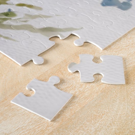 Blume Elegantes Wasser Puzzle (Seite)