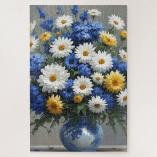 Blume Elegantes Wasser Puzzle