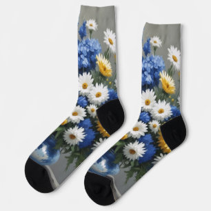 Blume Elegantes Wasser Socken