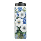 Blume Elegantes Wasser Thermosbecher (Vorderseite)