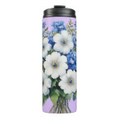 Blume Elegantes Wasser Thermosbecher (Vorderseite)