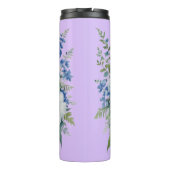 Blume Elegantes Wasser Thermosbecher (Rückseite)