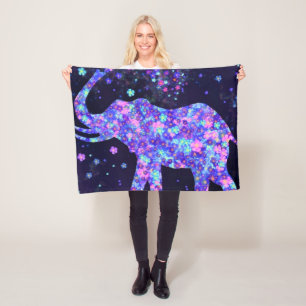 Blume Elephant Baby Fleece Blanket