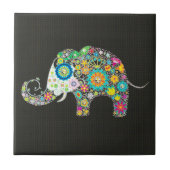 Blume Elephant - Diamantbolzen Fliese (Vorderseite)