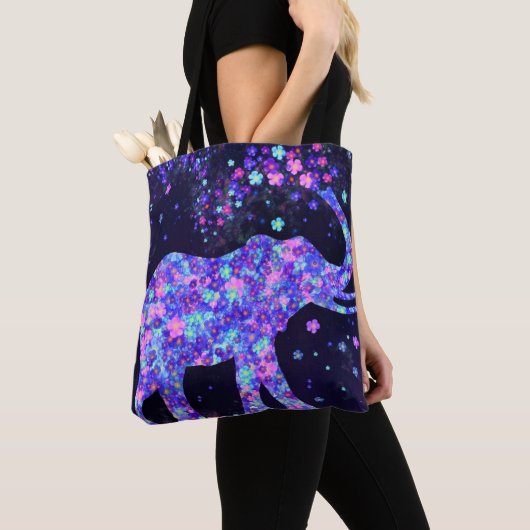Blume Elephant Tote Beutel Spring Joy Tasche (Von Nahem)
