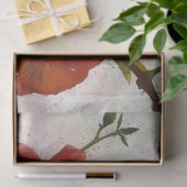 Blume: Entfärbungs-Tissue Seidenpapier (Geschenk)