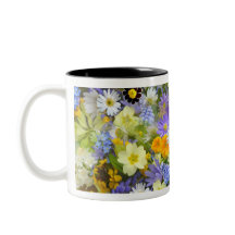 Blume entworfene Tasse