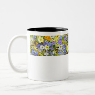 Blume entworfene Tasse