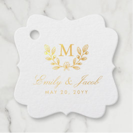 Blume ernten geschenkanhänger