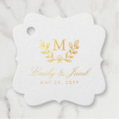 Blume ernten geschenkanhänger (Vorderseite)