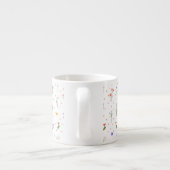 Blume Espresso Tasse (Rückseite)