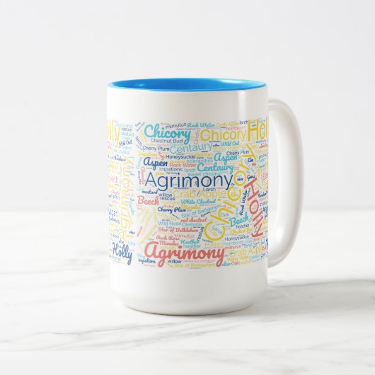 Blume Essence ist ein perfektes Geschenk Zweifarbige Tasse (VorderseiteRechts)