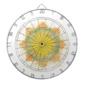 Blume Ethereal Dartscheibe (vorne)