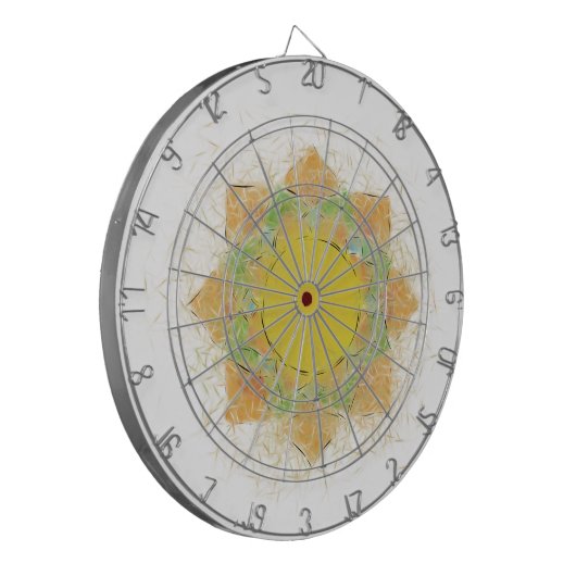 Blume Ethereal Dartscheibe (Vorderseite Links)