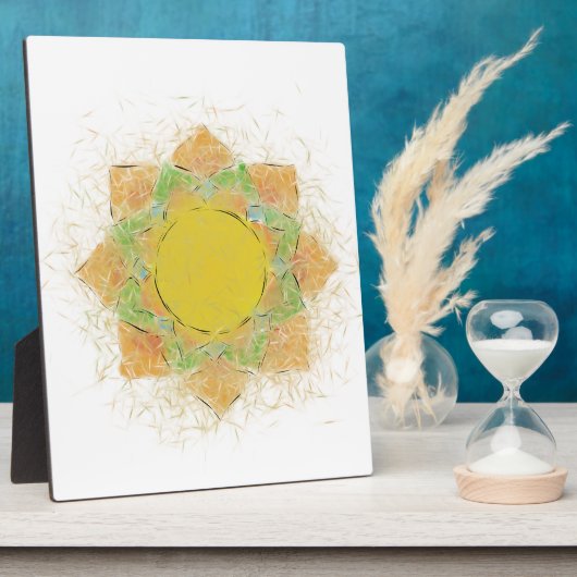 Blume Ethereal Fotoplatte (Seite)