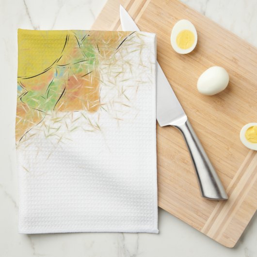 Blume Ethereal Küchentuch (Viertel Falte)