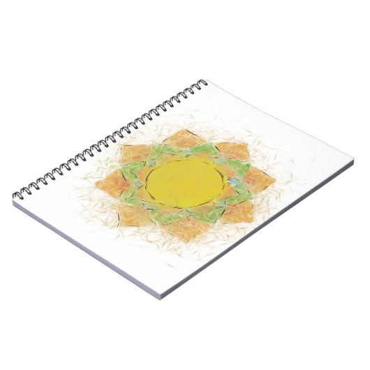 Blume Ethereal Notizblock (Linke Seite)