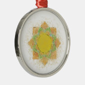 Blume Ethereal Ornament Aus Metall (Rechts)