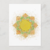 Blume Ethereal Postkarte (Vorderseite)