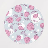 Blume Etiketten (Design 1)
