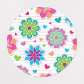 Blume Etiketten (Design 2)
