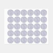 Blume Etiketten (Blatt)