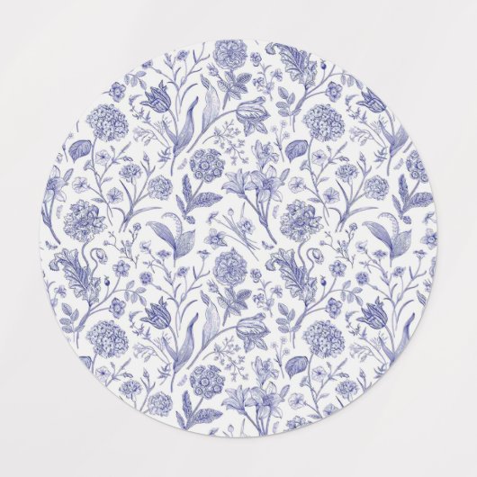 Blume Etiketten (Design 1)